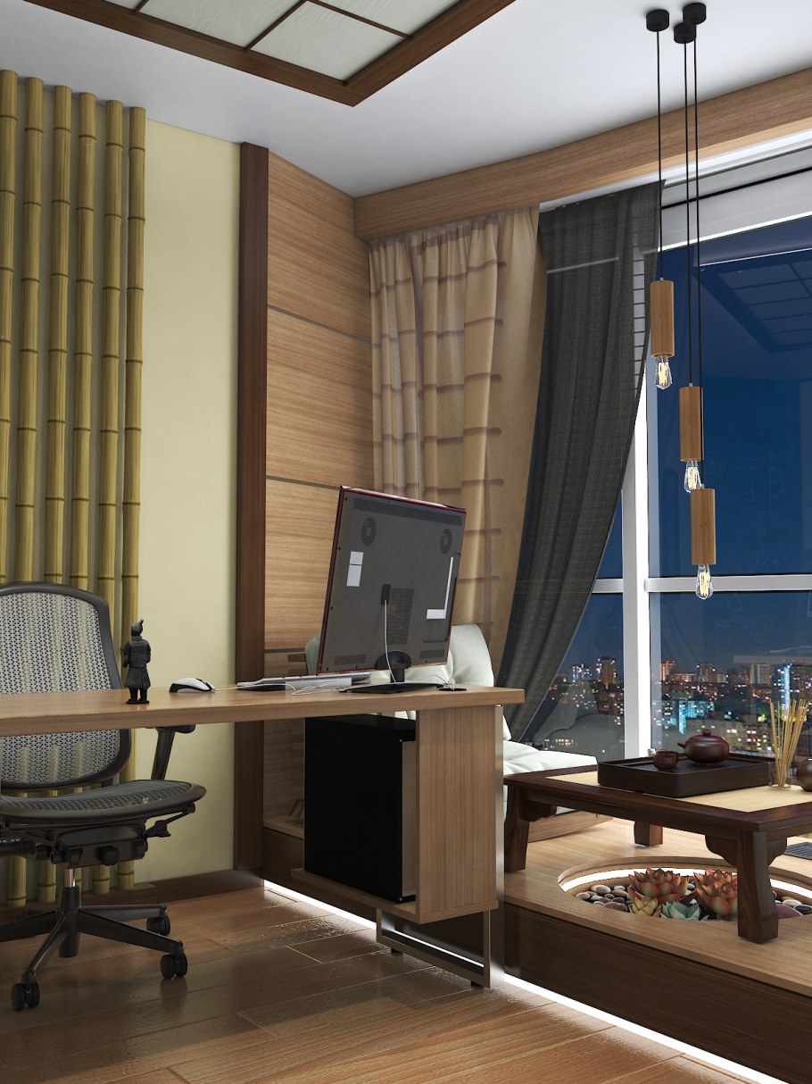 Японские перегородки в интерьере