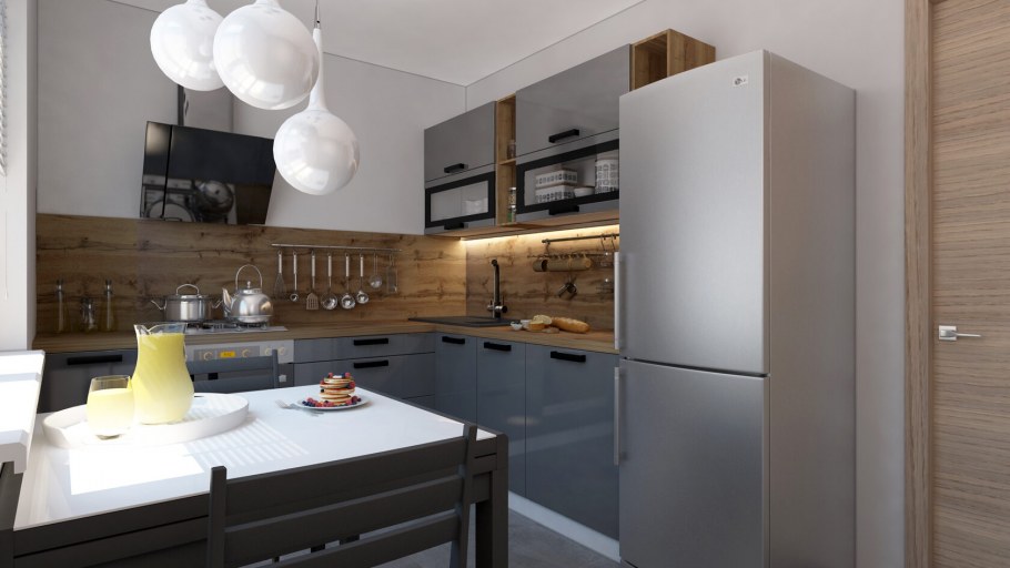 Кухонный гарнитур Леко Аляска