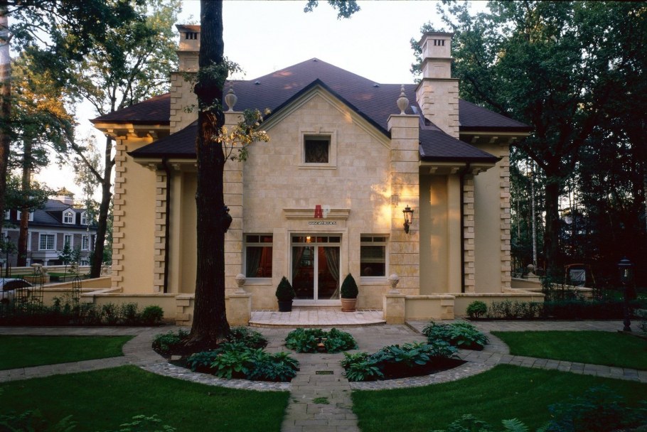 Отделка домов в классическом стиле