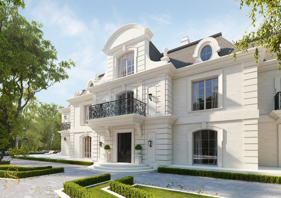 Коттедж в классическом стиле