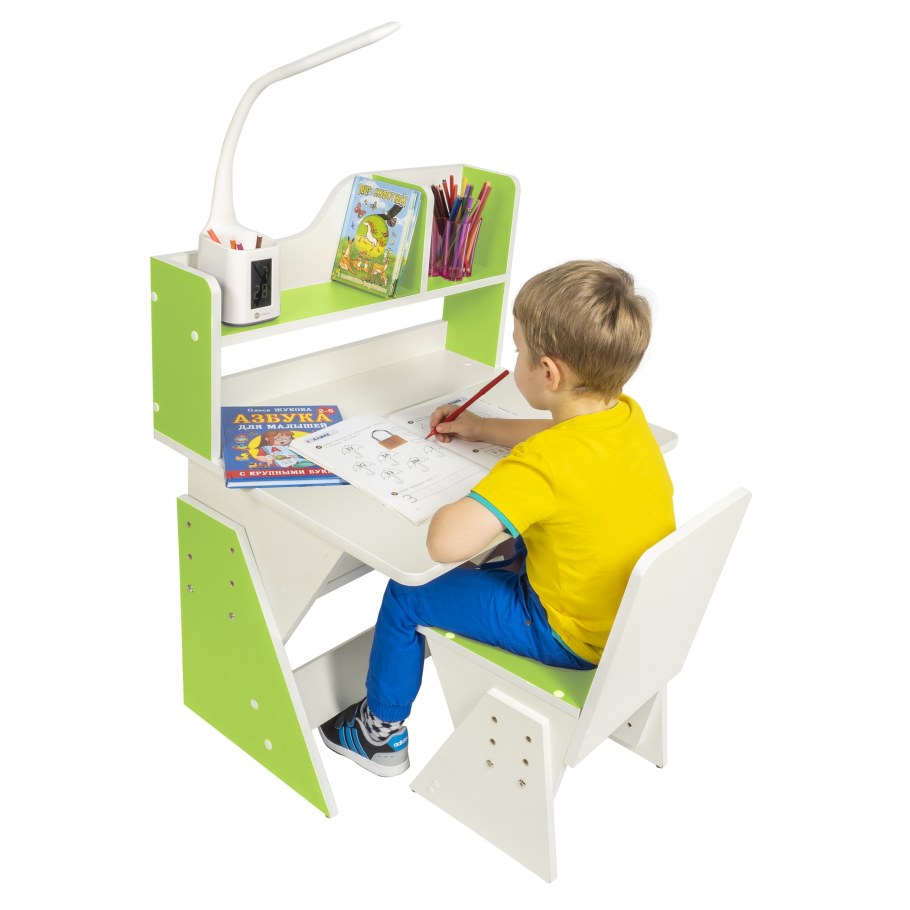 Детская растущая парта и стул "первое место леди"