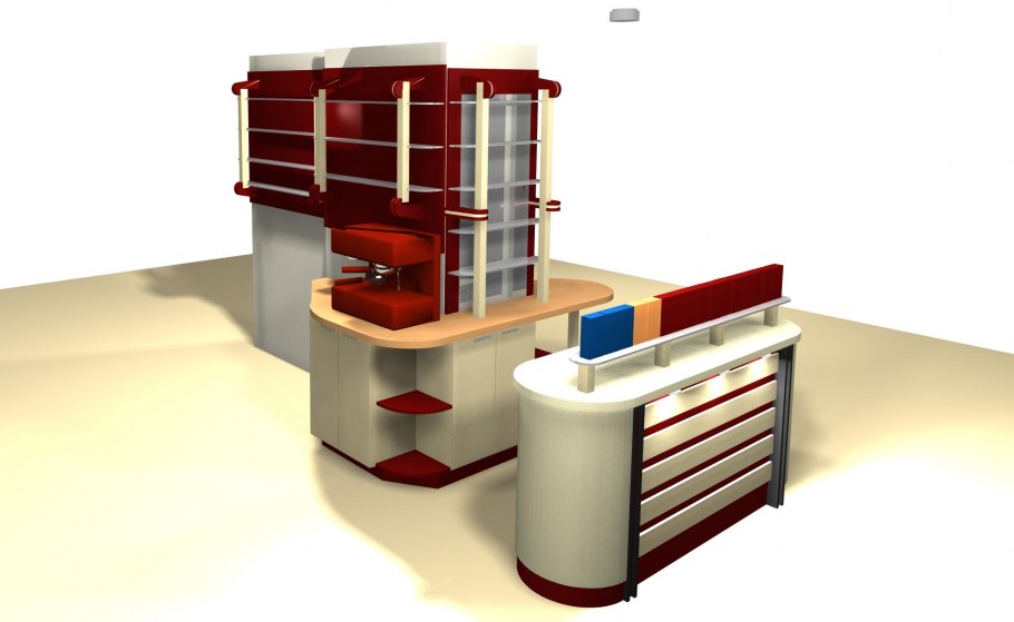 Стойка бара рисунок