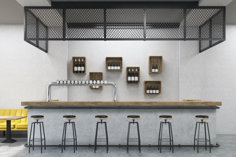 Барная стойка 3д Макс