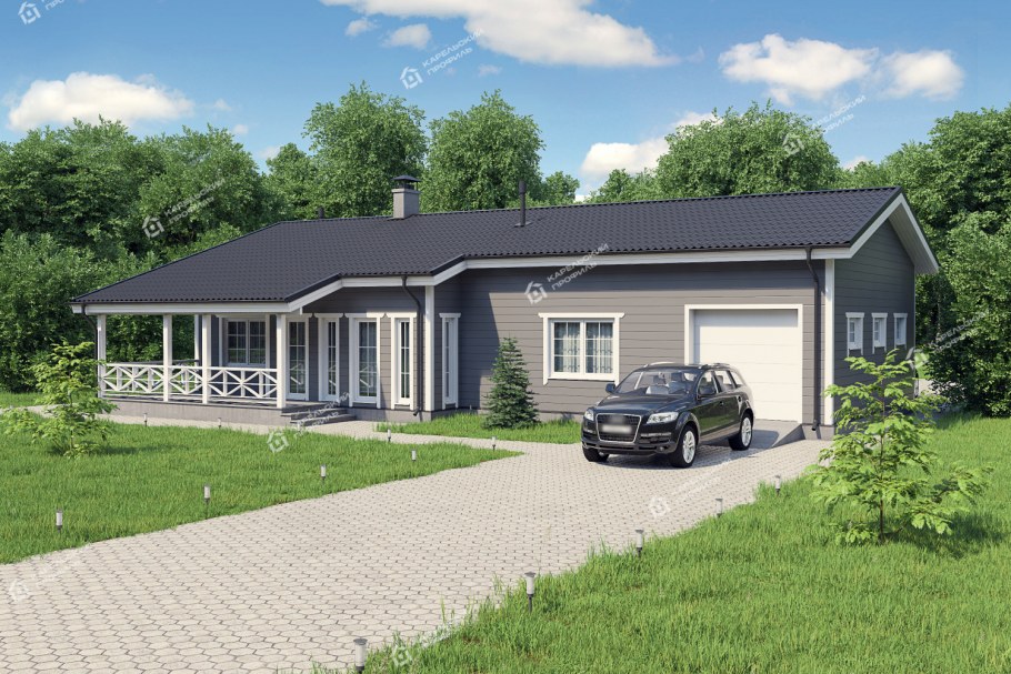 Домокомплект Карельский профиль