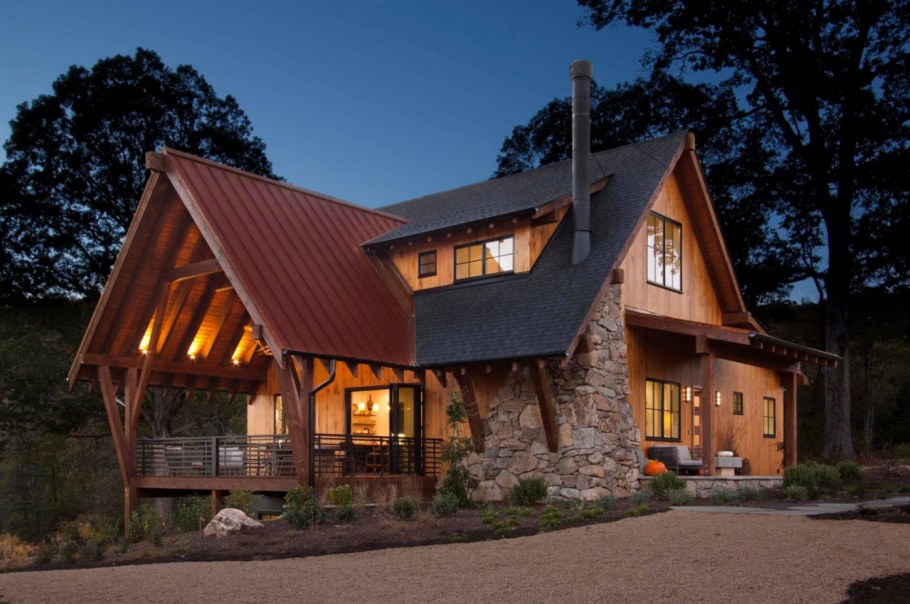 Дом на крыше