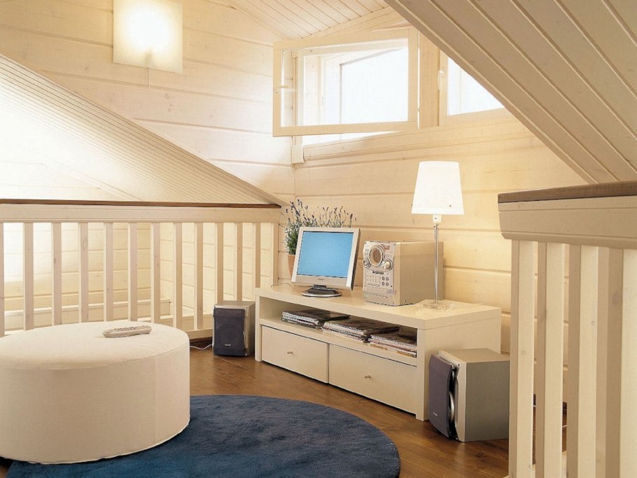 Имитация бруса внутри Тиккурила