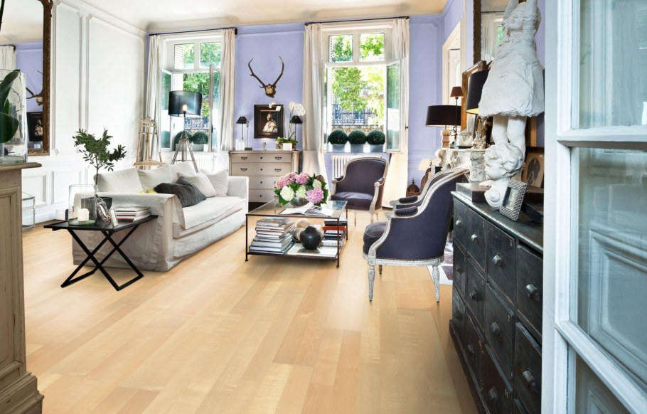 Паркетная доска Kahrs дуб бисквит