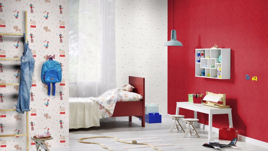 Обои Rasch bambino в интерьере