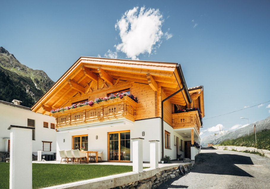 Кровля Шале Альпы