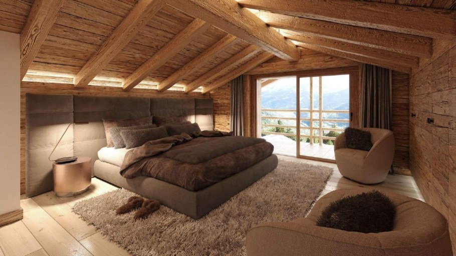 Шале с мансардой