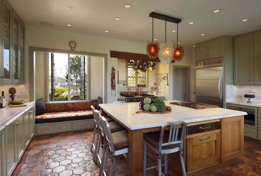 Испанский стиль в интерьере кухни