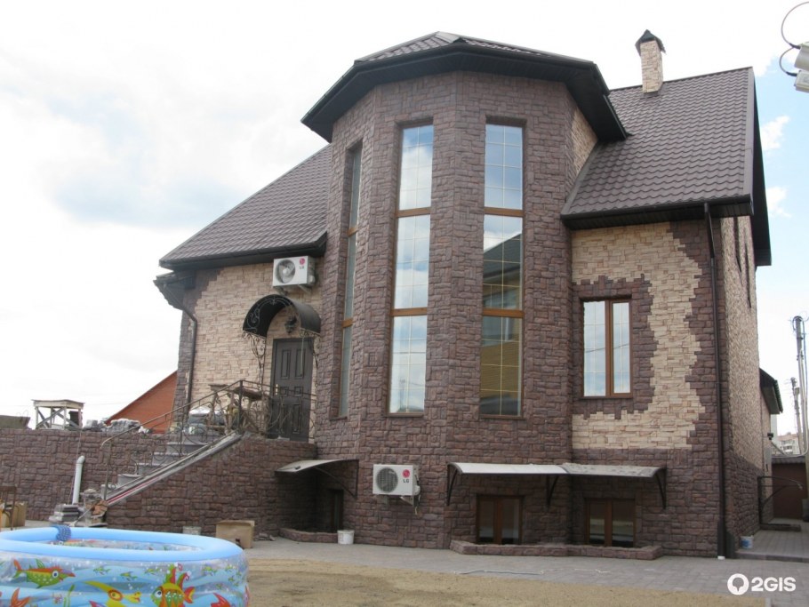 Облицовка частного дома панелями