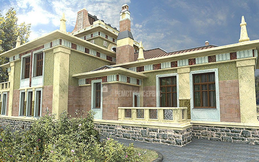 Нависающая часть здания