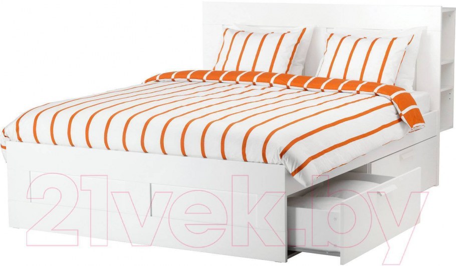 Кровать БРИМНЭС двуспальная икеа