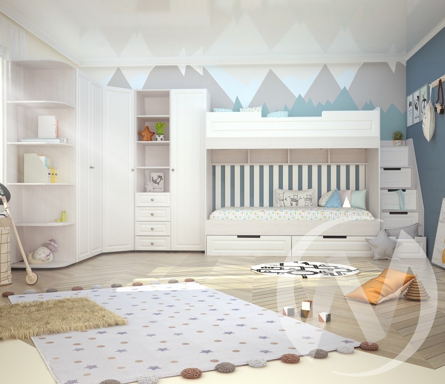 Детская Прага Сурская мебель