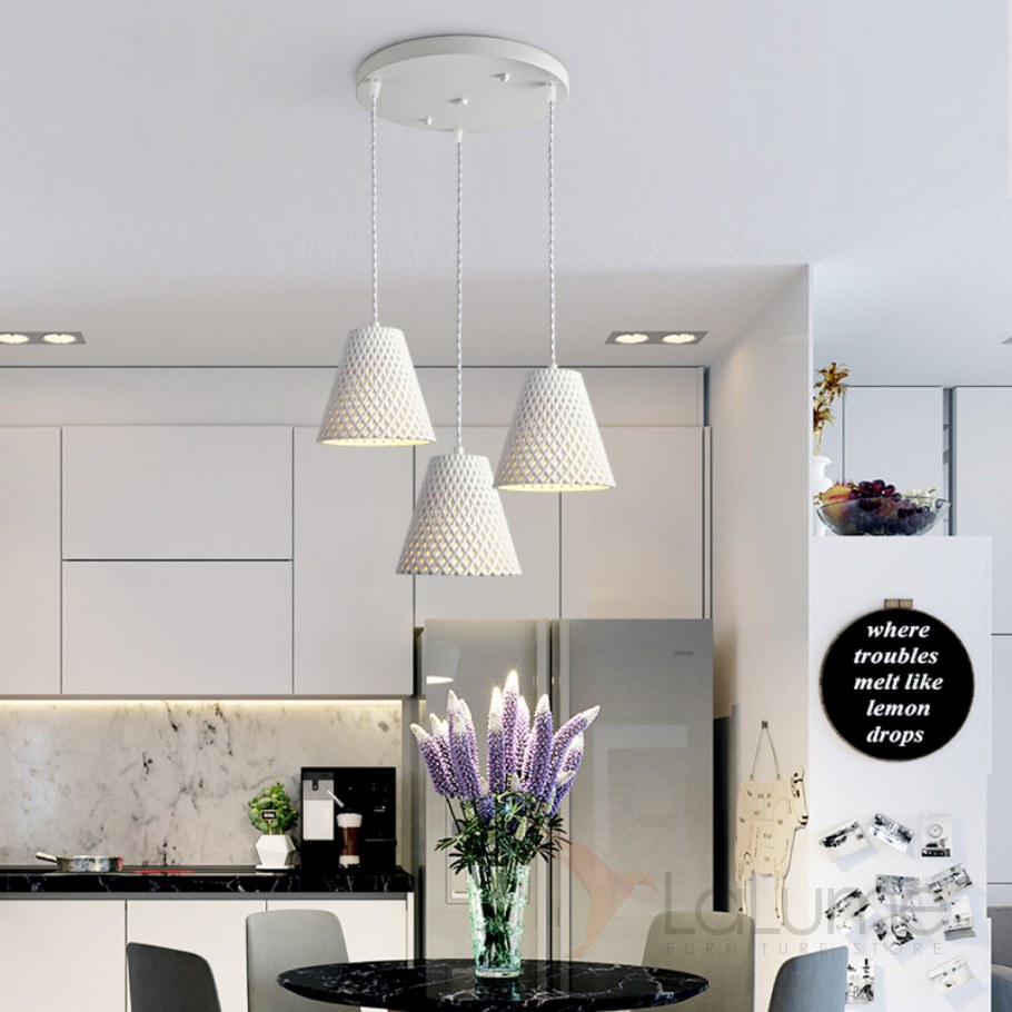 Светильник подвесной на кухне Сканди