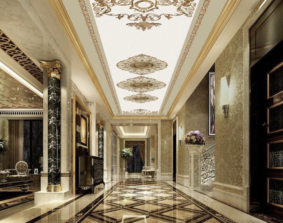 Натяжной потолок космос