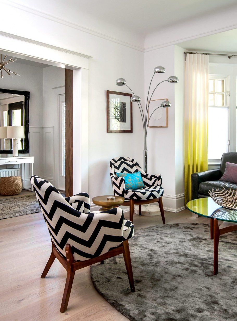 Зигзаг в интерьере