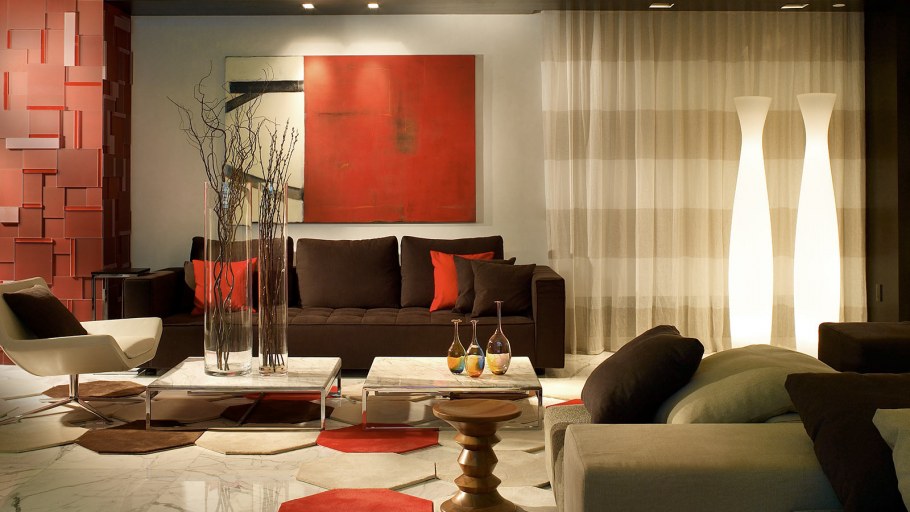 Кофейный цвет в интерьере