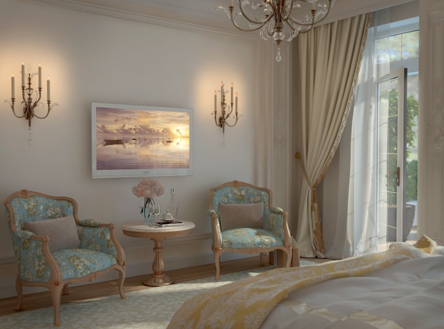 Гостиная с гостями