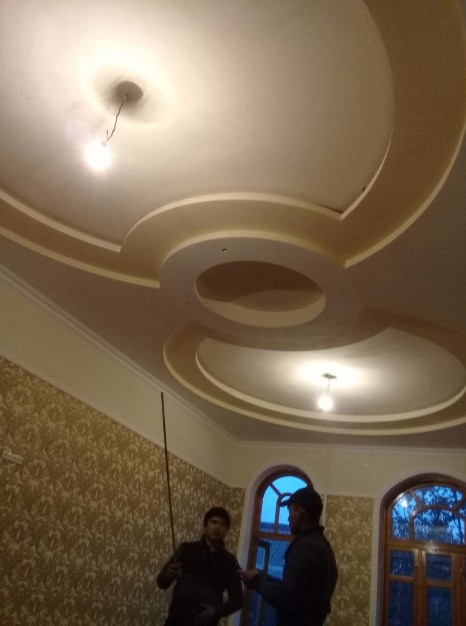 Потолок из гипсокартона Узбекистан