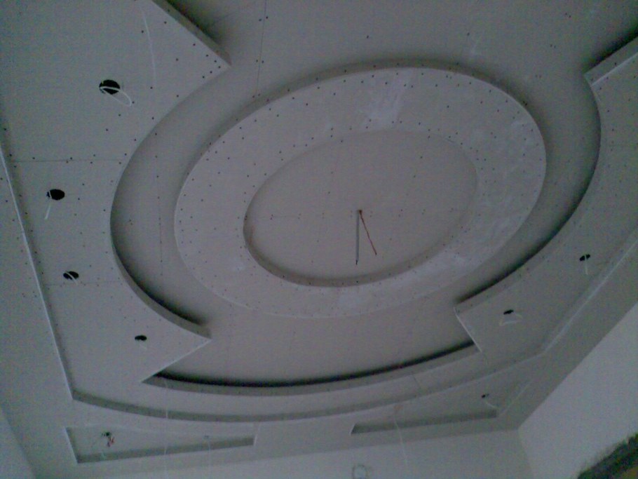 Дизайн гипса кардон потолок