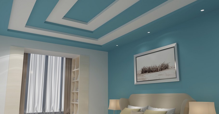 Покрашенный потолок