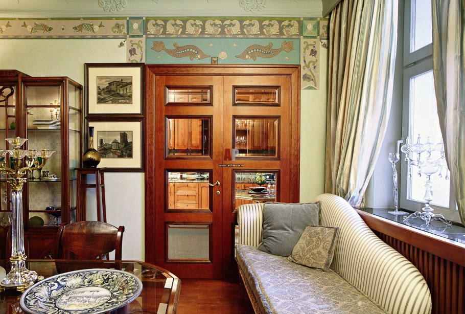 Состаренный стиль в интерьере