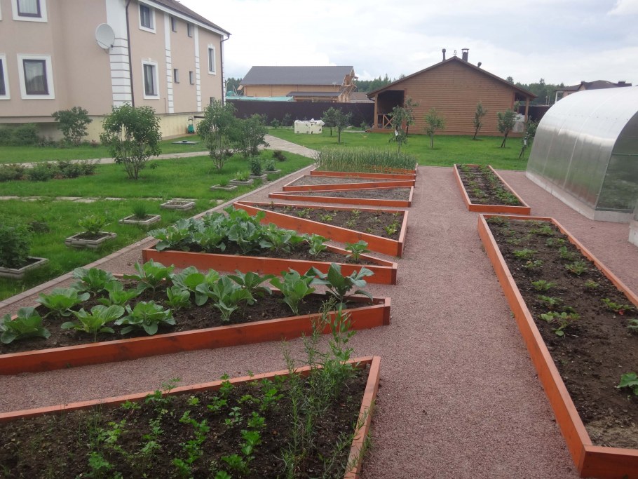 Благоустройство территории огородов