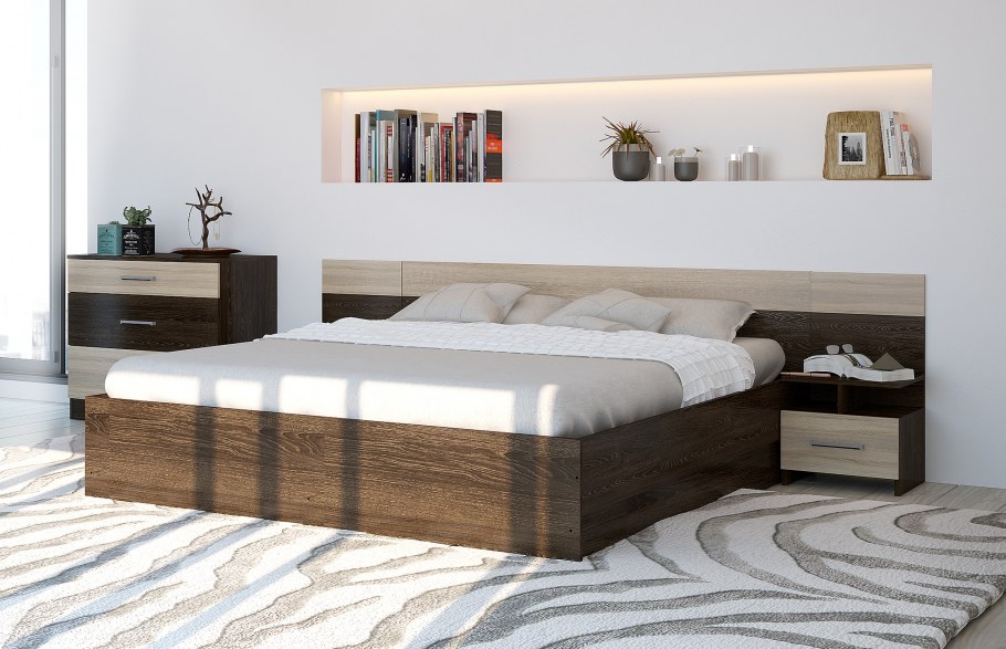 Спальный гарнитур уют кантербери сонома