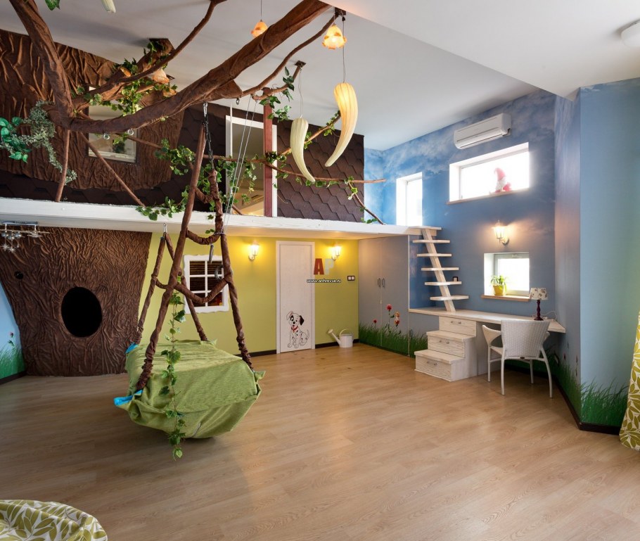 Оригинальная детская комната