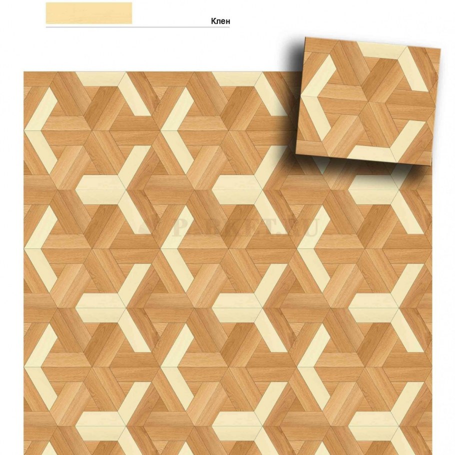 Модульный художественный паркет