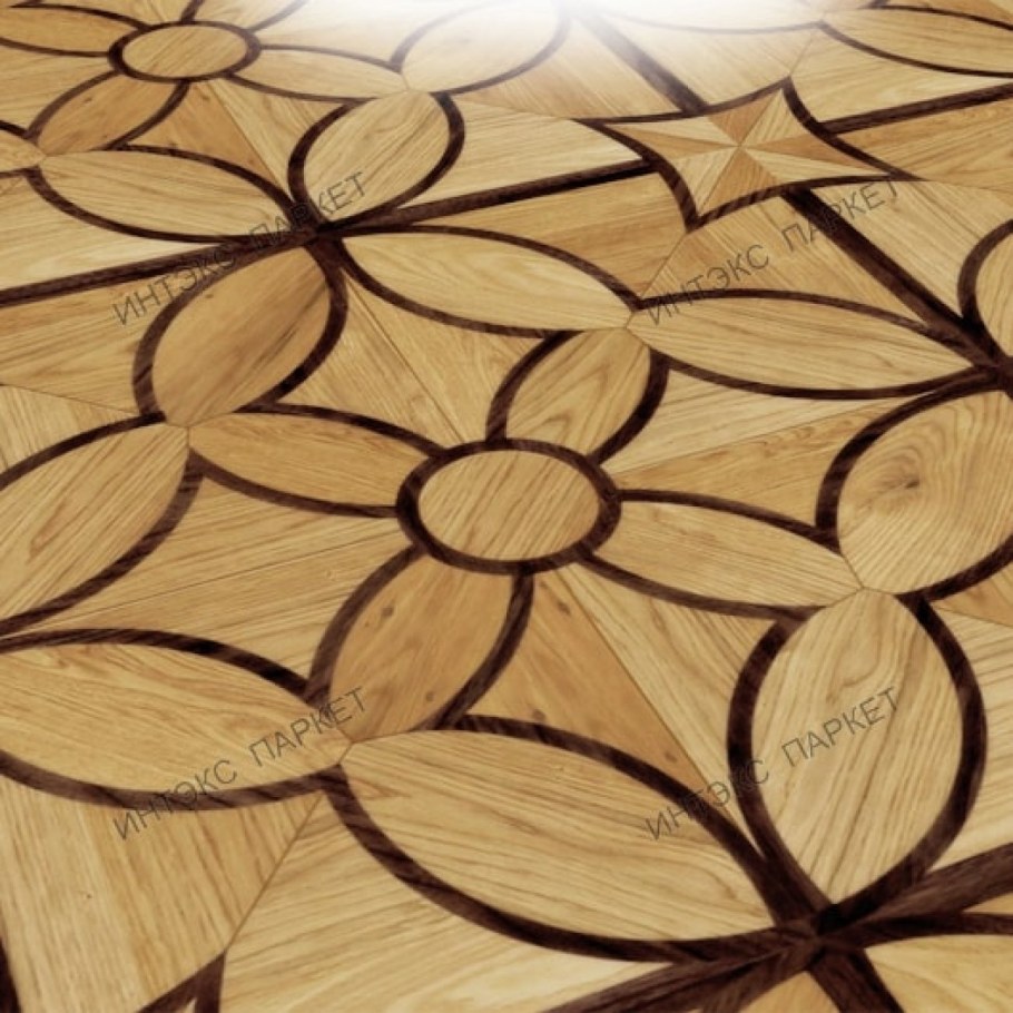 Модульный художественный паркет