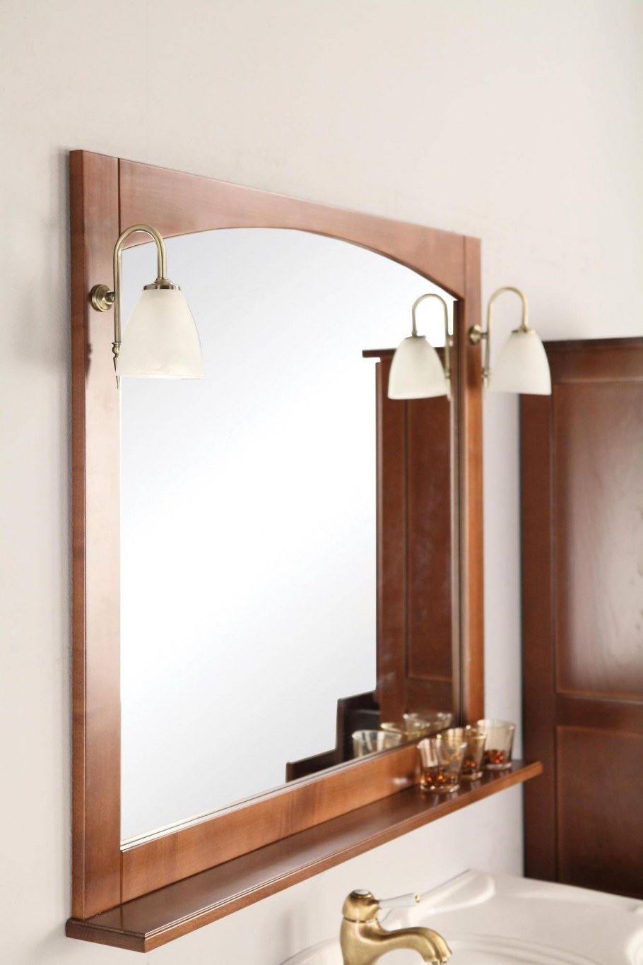 Зеркало Roca America 85 орех