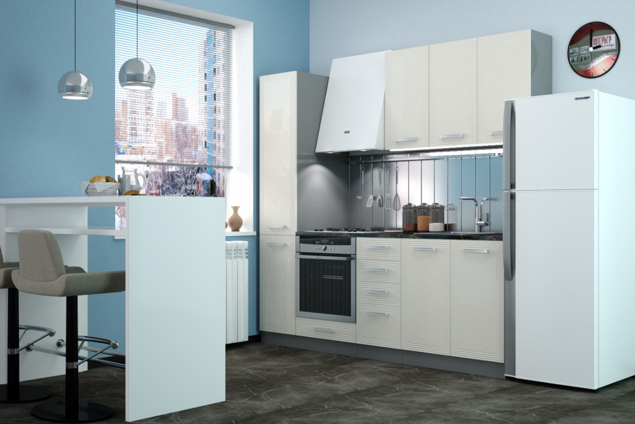 Кухня София олива модульная