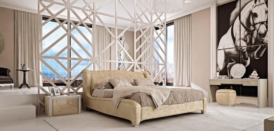 Спальня Модерн арт деко Неоклассика +Италия
