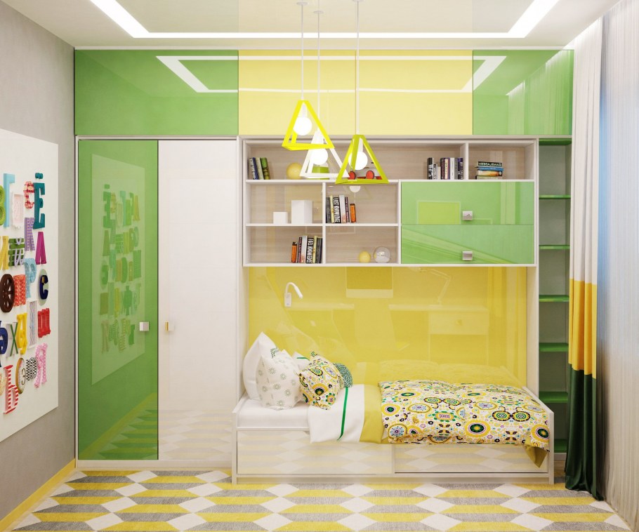 Детская мебель в интерьере