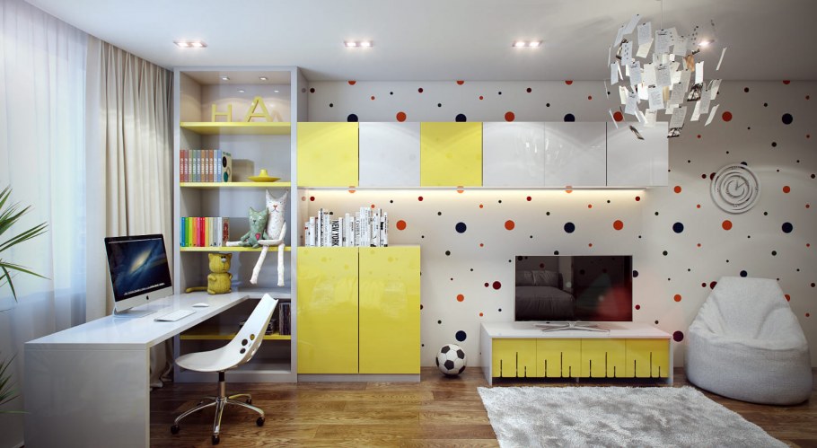 Интерьер детской комнаты