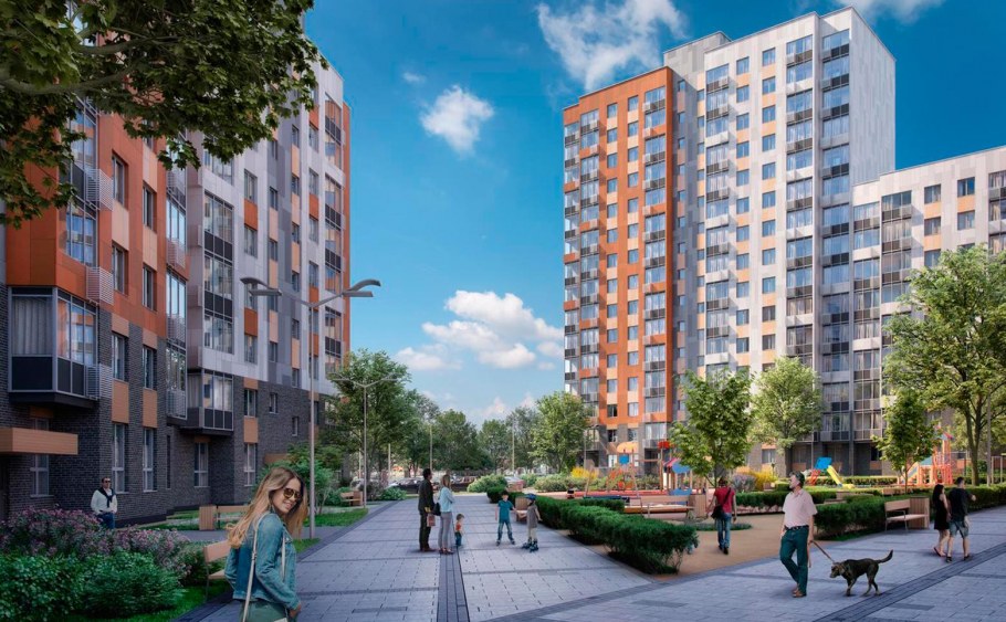 ЖК пригород Лесное фото ход строительства официальный сайт