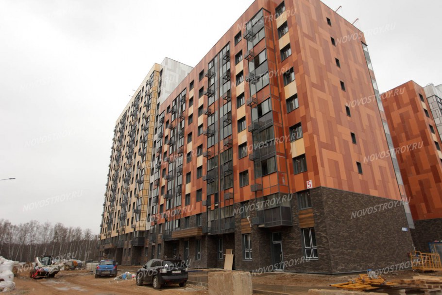 МИЦ кленовые аллеи ход строительства