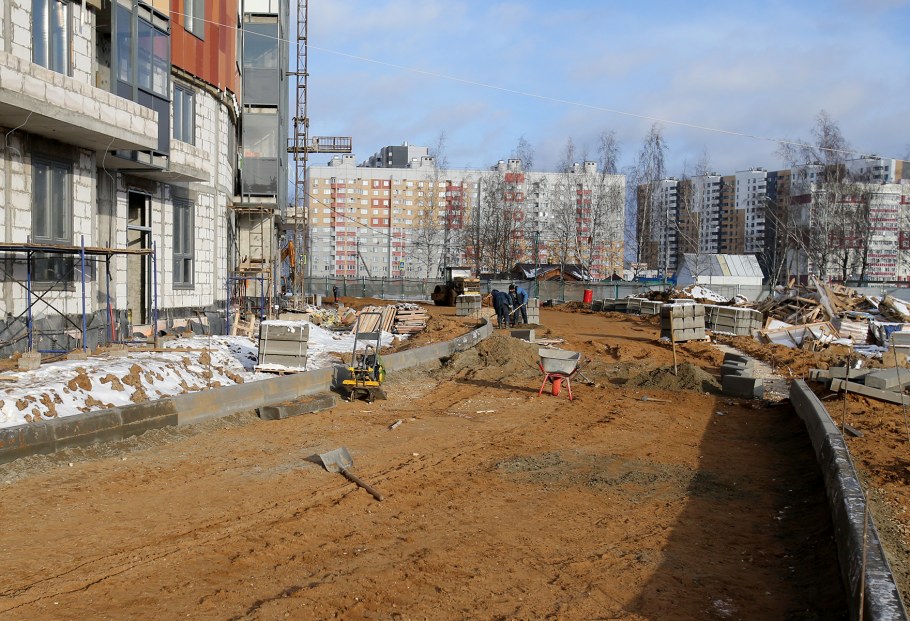 МИЦ кленовые аллеи ход строительства 6 корпус