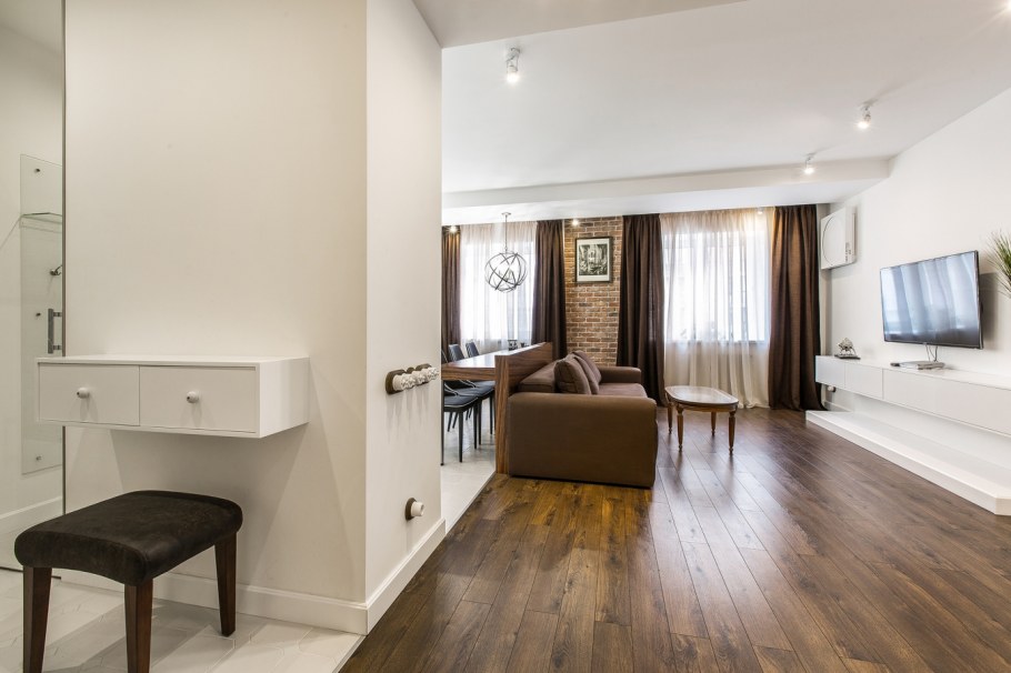 Двухкомнатная квартира студия