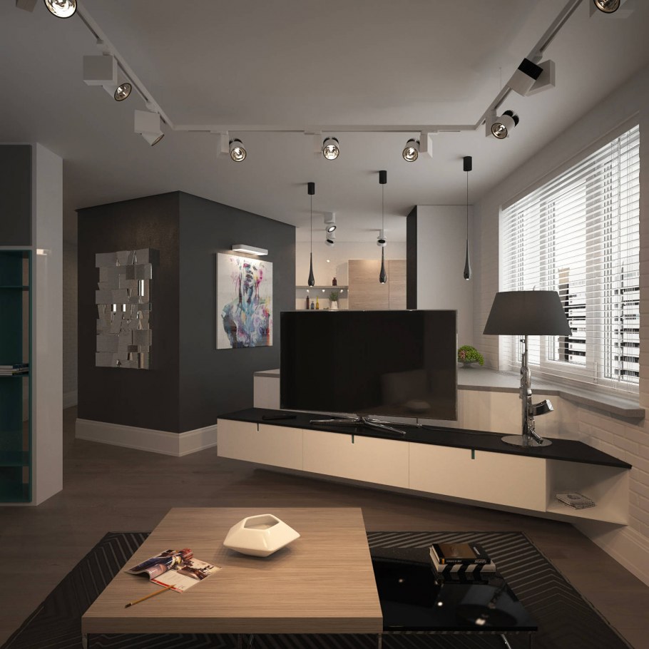 Стильный интерьер хрущевки