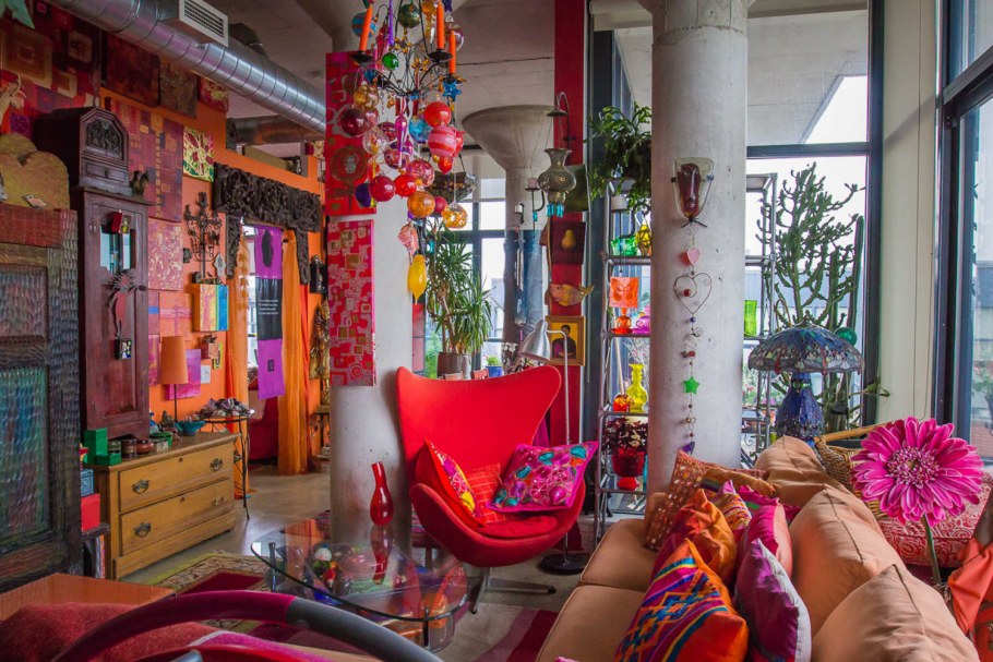 Диван в стиле бохо Шик