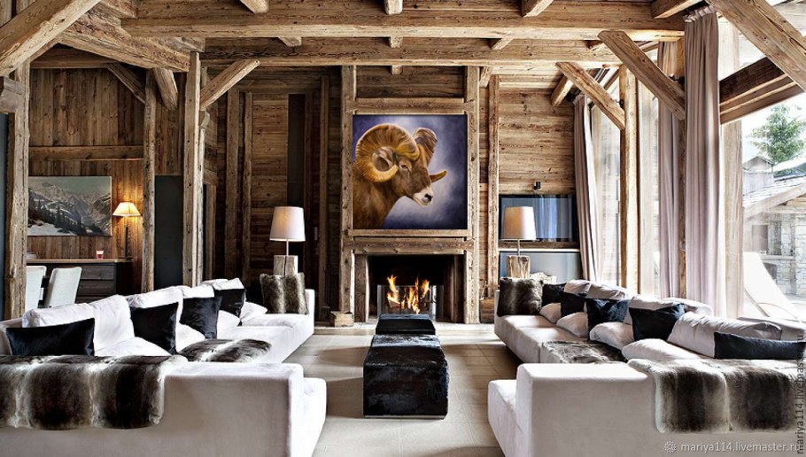 Альпийское Шале интерьер