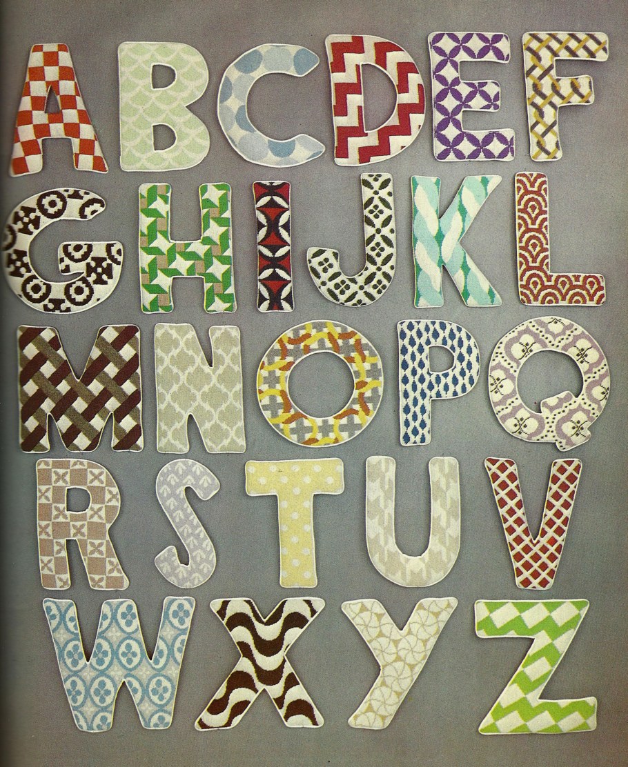 Стилизация алфавита