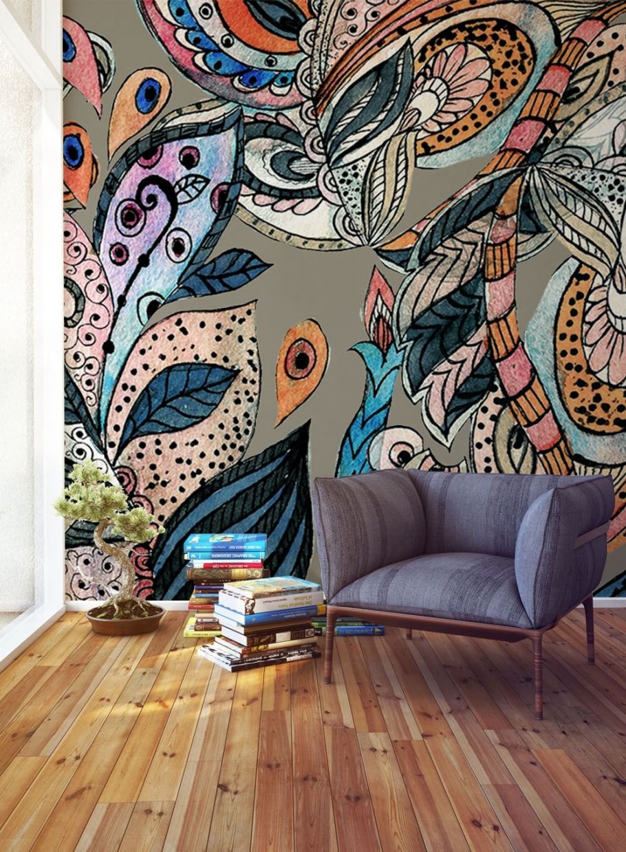 Декоративная живопись на стенах