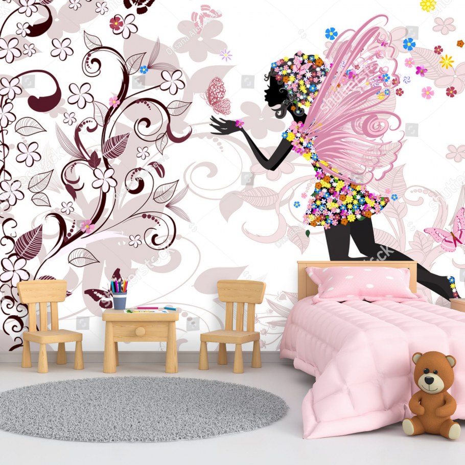 Фотообои для девочек в комнату