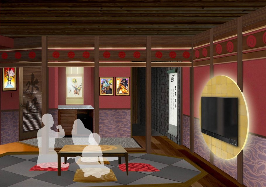 Комната Наруто в аниме