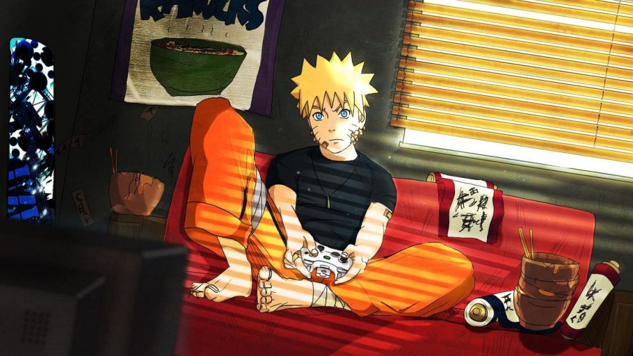 Комната Наруто Узумаки